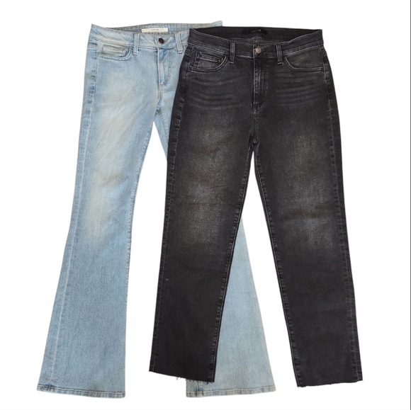 Joe's Jeans Denim - Joe's Jeans Black and Light Blue Jeans Lot / Bundle